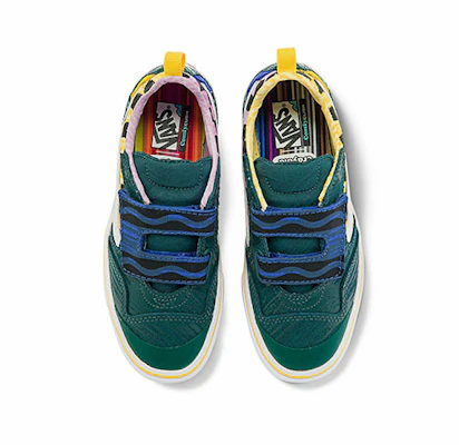 中童 Crayola x Vans 休閒 低筒 兒童板鞋 黃綠黑 Lookbook 中童 Crayola x Vans 休閒 低筒 兒童板鞋 黃綠黑
