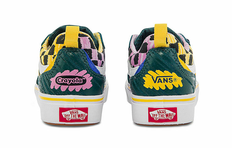 Purchase 中童 Crayola x Vans 休閒 低筒 兒童板鞋 黃綠黑