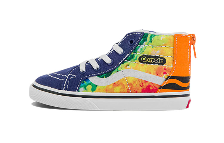 Buy Vans Crayola x SK8-HI Zip 'Blue Yellow Orange' VN000XG5ARS