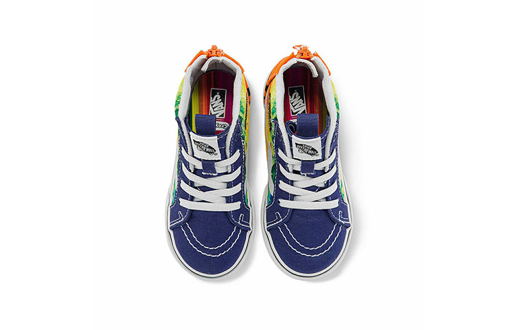 Vans Crayola SK8-HI Zip 'Blue Yellow Orange' 圖 3