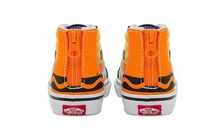 Vans Crayola SK8-HI Zip 'Blue Yellow Orange' 圖 4