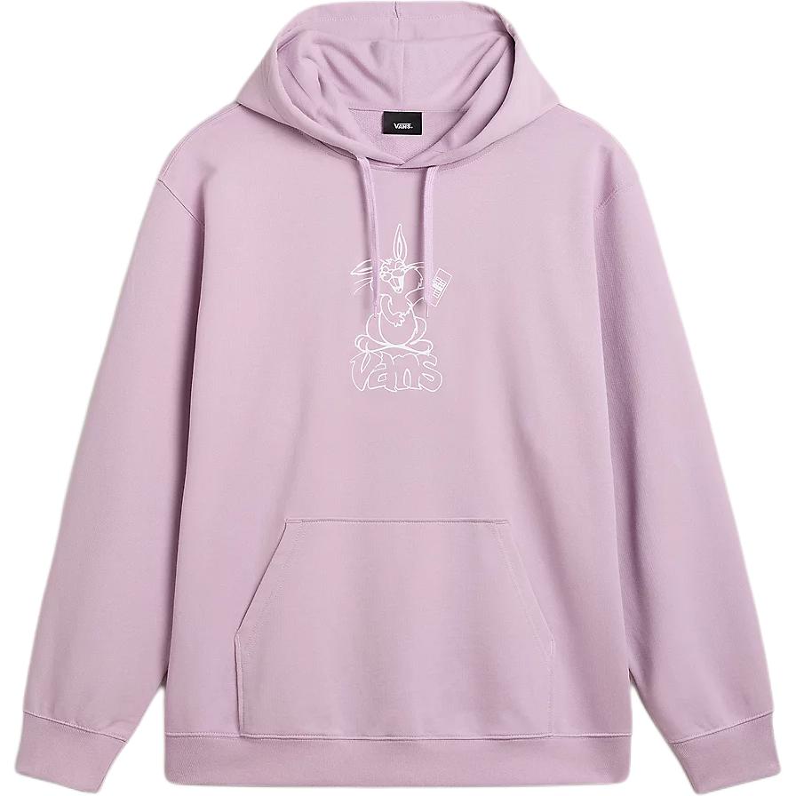 Vans Crazy Eddy 66 Purple Lilac Loose Fit Printed Hoodie - VN000JE7D45