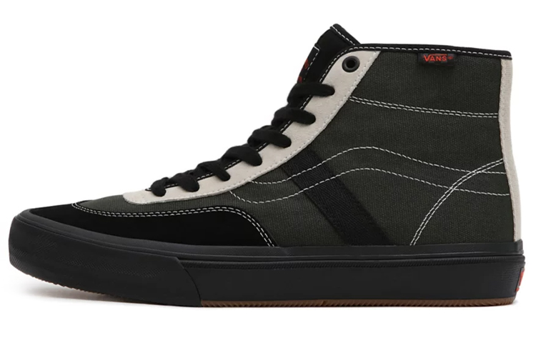 Vans Crockett High 'Army Green Black White' VN0A5JIGACW