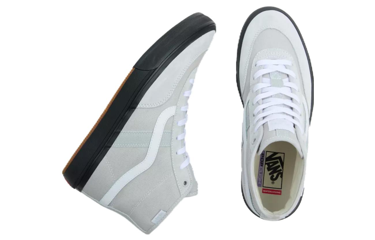 Shop Vans Crockett 高帮 '灰黑色' VN0A5JIGBH8