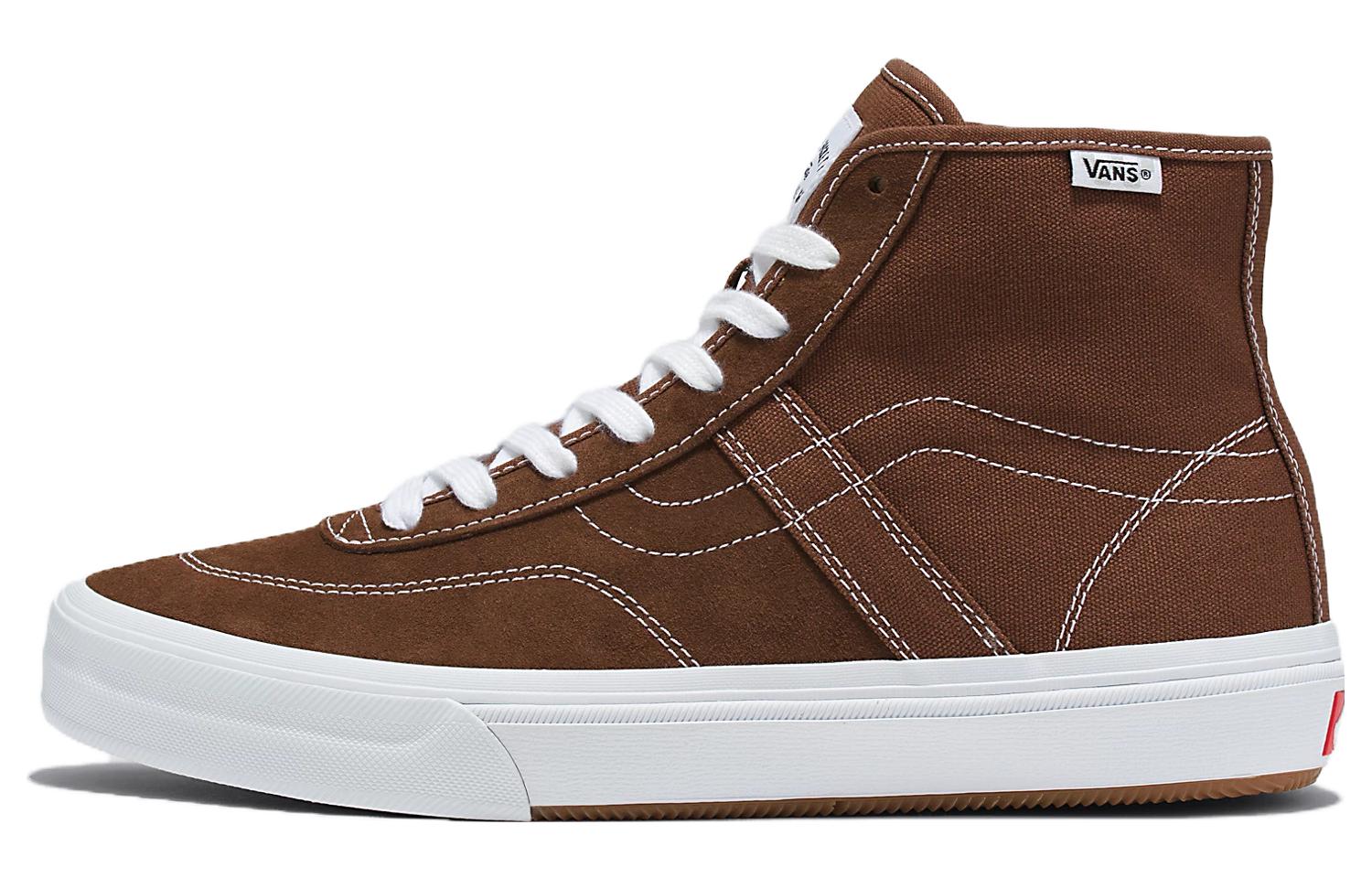 Vans Crockett High Decon 'Brown White' VN0007QVNWH
