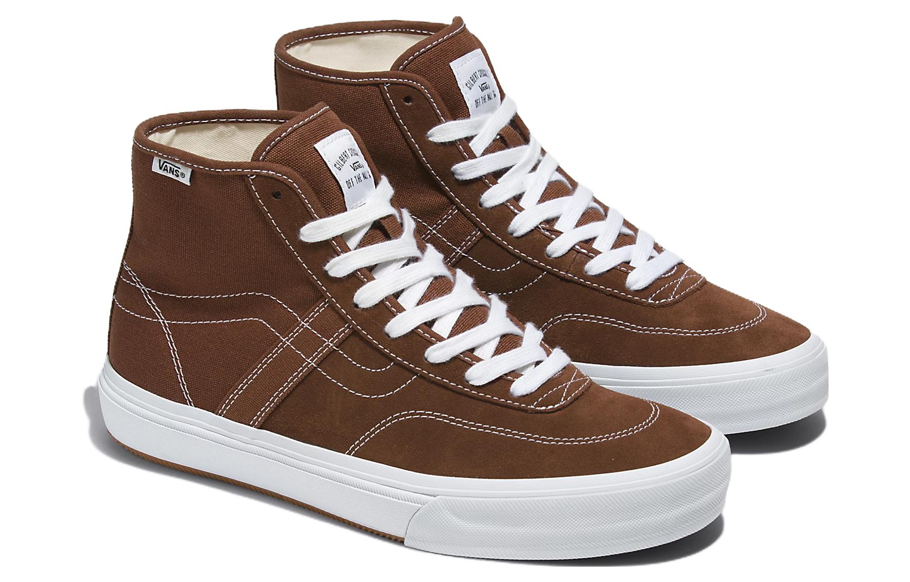 Order ヴァンズ クロケットハイ デコン 茶/白 VN0007QVNWH