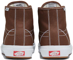 Lookbook Vans Crockett High Decon 'Coklat Putih' VN0007QVNWH