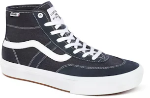 Lookbook Vans Crockett High Pro Hitam Putih VN0A4UW20QW
