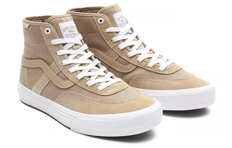 Lookbook Vans Crockett 高筒 Pro 棕色