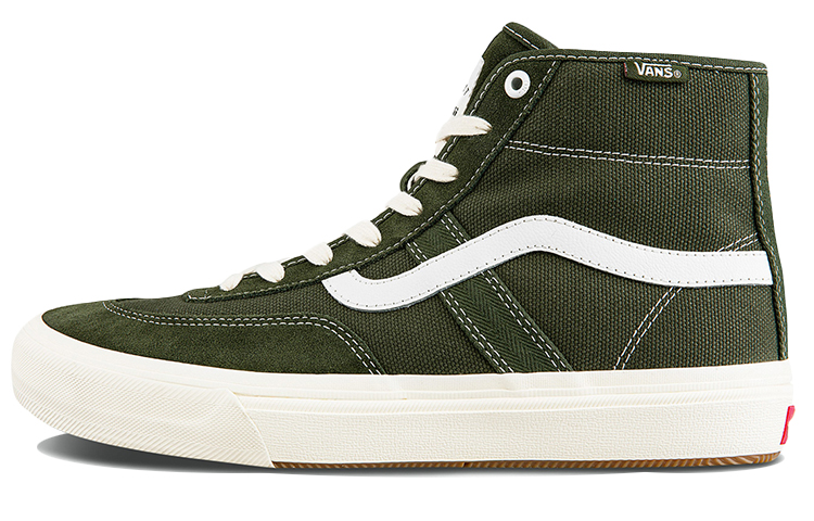 Vans Crockett High Pro Shoes Green Army Green VN0A4UW22LG