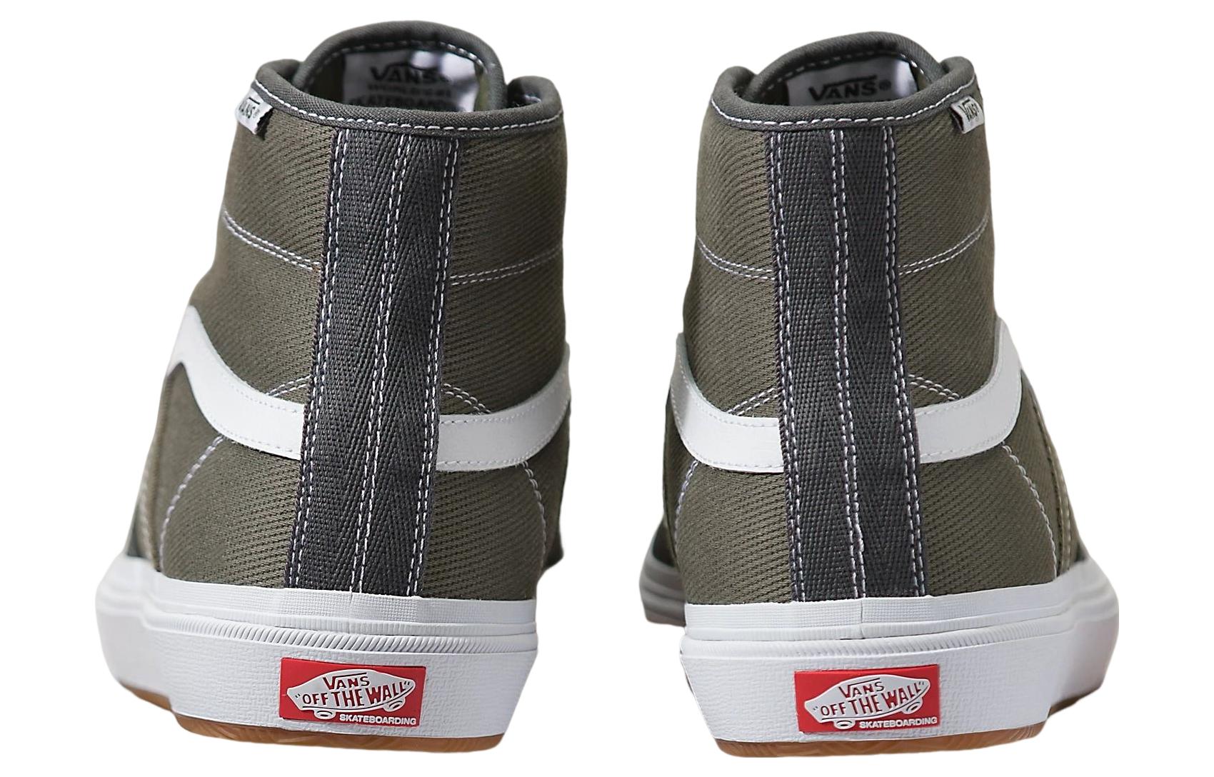 Shop Chaussures Vans Crockett High Twill ''Grape Leaf''. VN0A5JIG50K