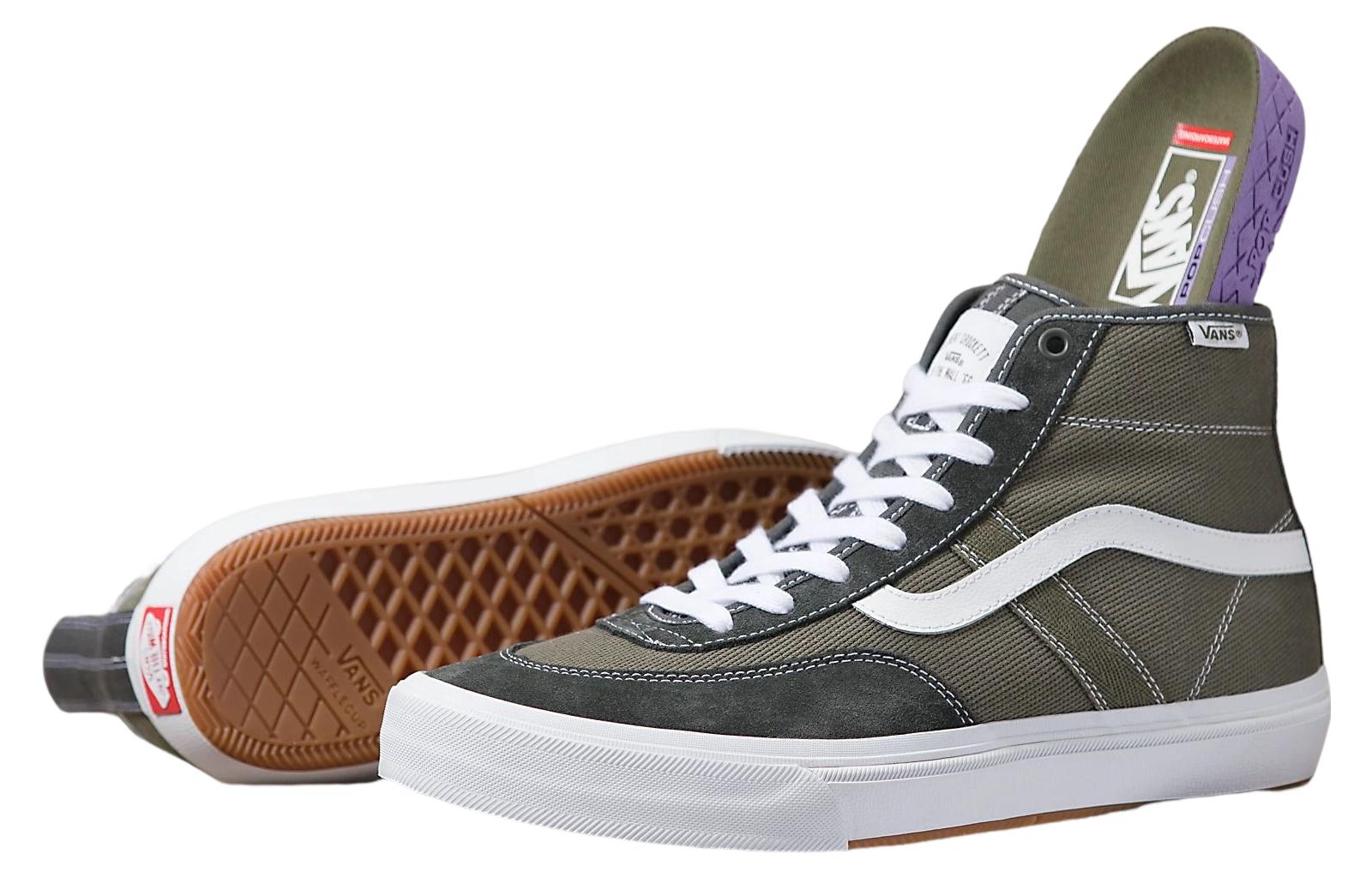 Purchase Chaussures Vans Crockett High Twill ''Grape Leaf''. VN0A5JIG50K