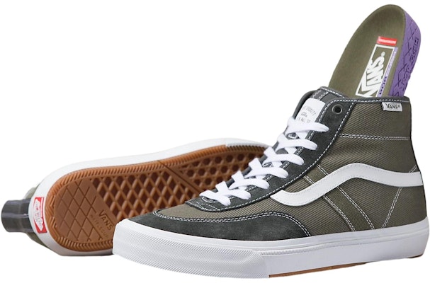 Sepatu Vans Crockett High Twill 'Grape Leaf' VN0A5JIG50K Purchase Sepatu Vans Crockett High Twill 'Grape Leaf' VN0A5JIG50K
