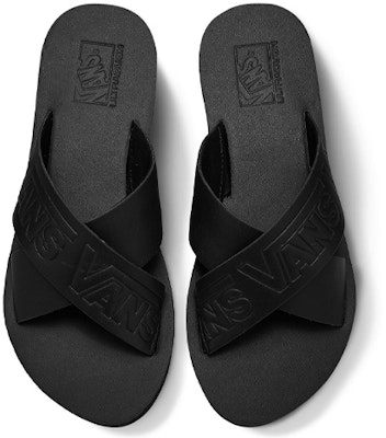 Vans Selipar Hitam Tali Silang VN0A4U1ZXX8 Lookbook Vans Selipar Hitam Tali Silang VN0A4U1ZXX8