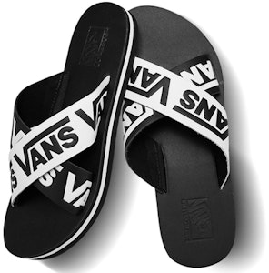 Vans Cross Strap Hitam/Putih VN0A4U1ZXX9 Shop Vans Cross Strap Hitam/Putih VN0A4U1ZXX9