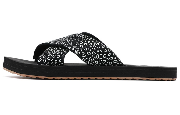 Vans Cross Strap Slide-On 'Black White' VN0A4U1Z4WM