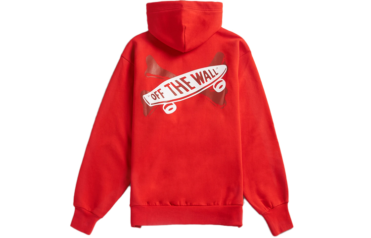 Order Vans 骷髏圖案連帽衫 男女款 橙色 VN0A4TRBZXT1