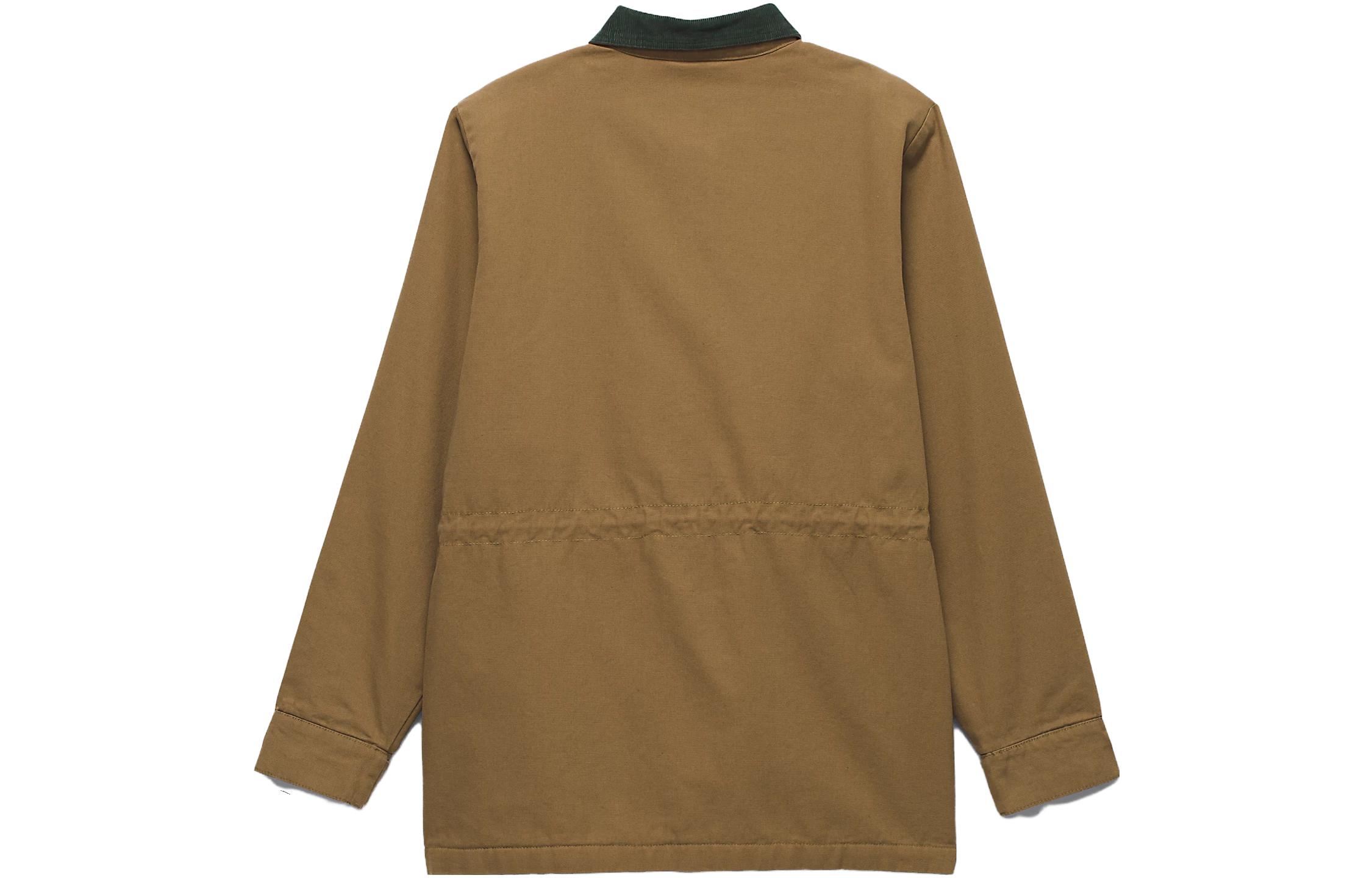 Lookbook Vans Crosswinds 棕色工裝外套，附補丁及多口袋設計 VN000AAJCMD