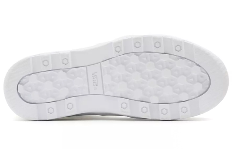 Shop Vans摧毀絲絨Sentry Wc休閒板鞋 男女同款 黑白色