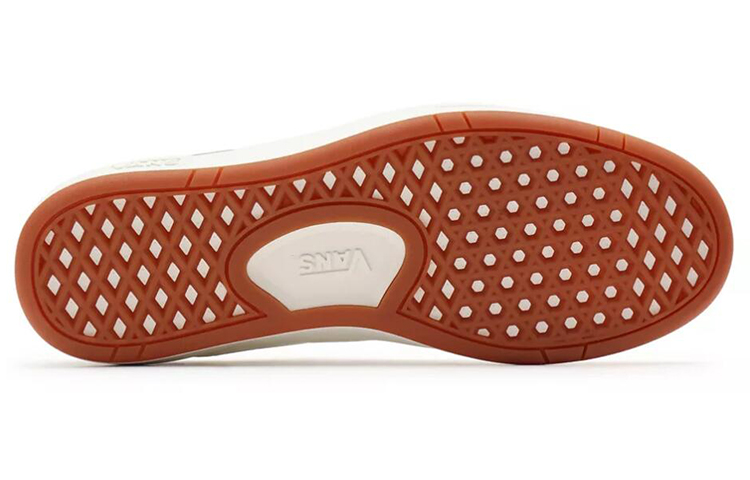 Shop Vans Cruze Too CC 透氣耐磨防滑 低筒休閒板鞋 灰白