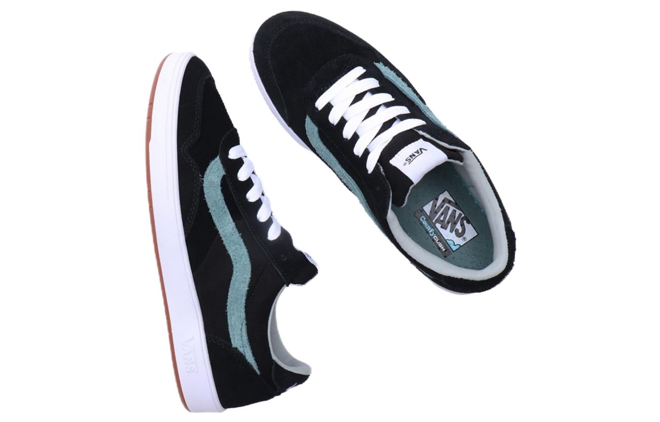 Shop Vans Cruze Too Comfycush Rendah 'Hitam Teal' VN0A5KR5BMX