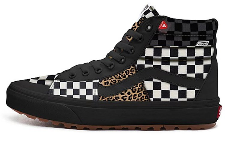 Buy Vans 定制款棋盤格豹紋 Mte Sk8-hi 2.0 Dx 黑白棋盤格