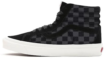 Vans Kustom Checkerboard Sk8-hi Hitam/Abu-abu VN0A3CST044 Buy Vans Kustom Checkerboard Sk8-hi Hitam/Abu-abu VN0A3CST044