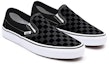 Shop Vans Customs Checkerboard Slip-on Black/Grey Blackgray VN0A3CST012