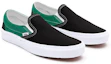 Lookbook Vans Customs Warna Blok Comfycush Slip-on 'Hitam Hijau' VN0A3CST043
