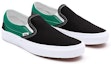 Lookbook Vans Customs Colour Block Comfycush Slip-on 'Hitam Hijau' VN0A3CST043
