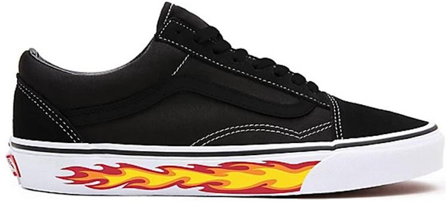 Vans定制火焰风格经典黑白黄配色板鞋 VN0A3CST034 Order Vans定制火焰风格经典黑白黄配色板鞋 VN0A3CST034