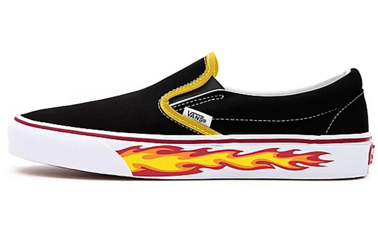 Vans Customs Flame Slip-on Black VN0A3CST035