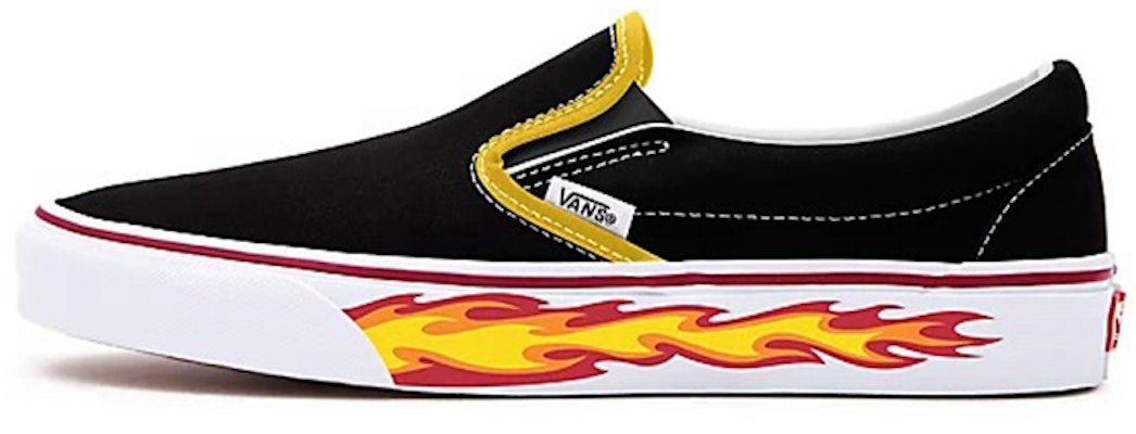 Vans Customs Flame Slip-on Black VN0A3CST035 Buy Vans Customs Flame Slip-on Black VN0A3CST035