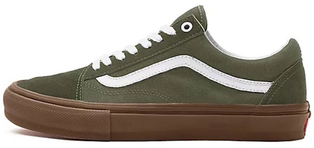 Vans定制款棕色Old Skool绿色鞋 VN0A3CST021 Buy Vans定制款棕色Old Skool绿色鞋 VN0A3CST021