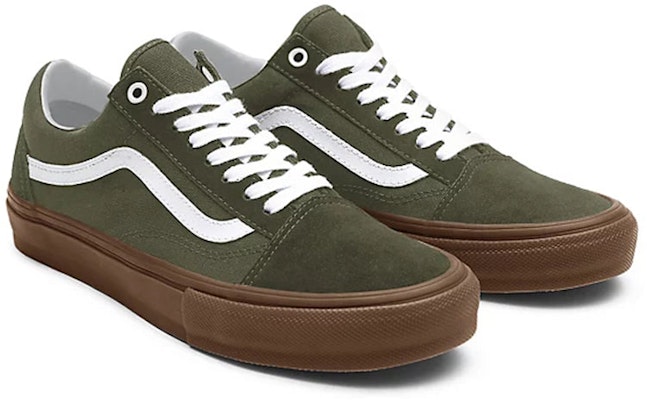 Vans定制款棕色Old Skool绿色鞋 VN0A3CST021 Lookbook Vans定制款棕色Old Skool绿色鞋 VN0A3CST021