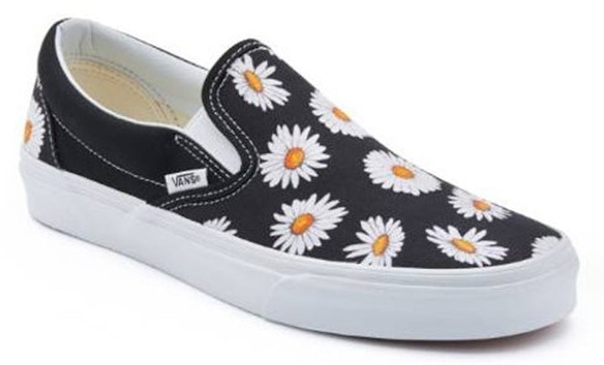 Vans デイジー スリッポン 花柄 モノトーン (2019SS) VN0A38F7TOZ Order Vans デイジー スリッポン 花柄 モノトーン (2019SS) VN0A38F7TOZ