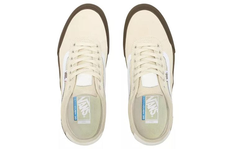 Shop Vans 深色胶底 Chima Pro 2 白色 VN0A3MTI0QT