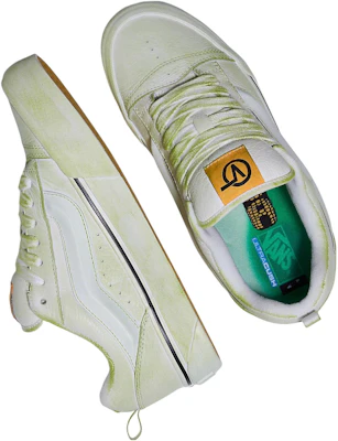 Vans Deaton Chris Anthony x Vault Old Skool VLT LX ''Blanc Vert'' VN007QDBGN Shop Vans Deaton Chris Anthony x Vault Old Skool VLT LX ''Blanc Vert'' VN007QDBGN