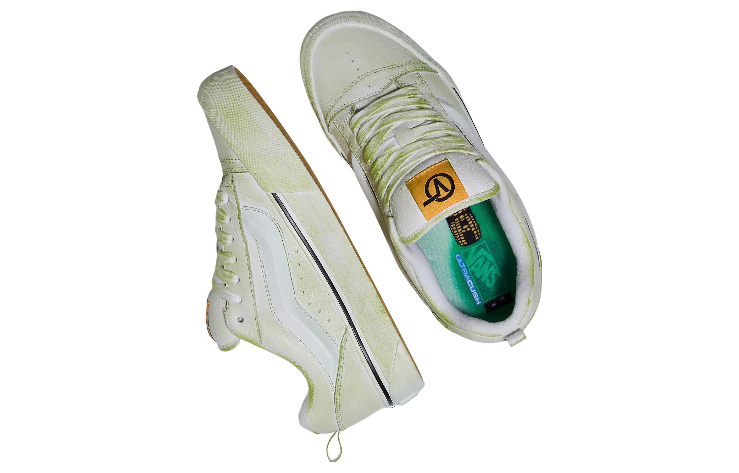 Shop Vans Deaton Chris Anthony x Vault Old Skool VLT LX '白绿' VN007QDBGN