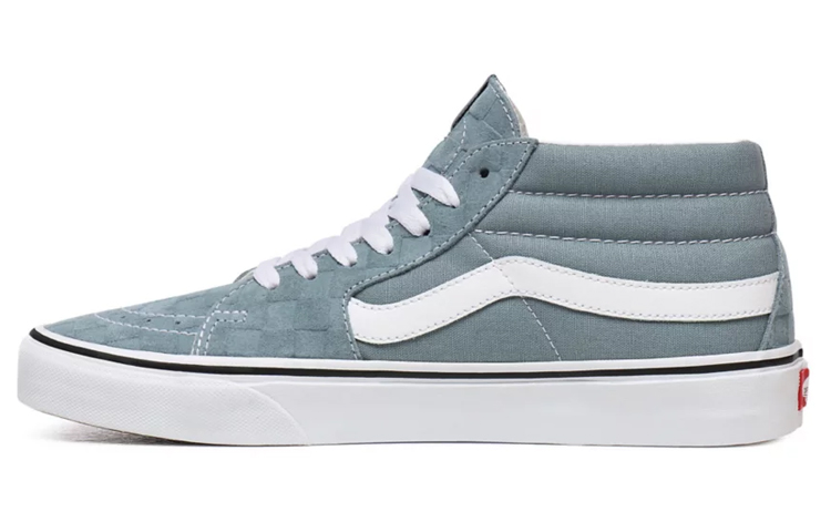 Buy Vans Deboss Checkerboard SK8-Mid Kelabu VN0A3WM3XHY