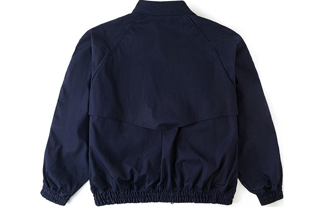 Lookbook Vans 深藍色拉鏈立領多功能外套 男女通用 VN000JECDNC