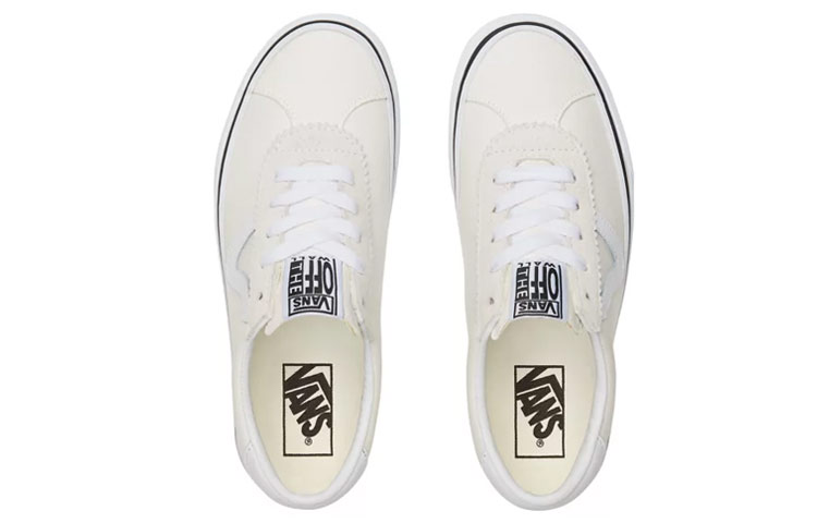 Lookbook Vans Denim Lage Sneakers Wit - Casual Skateboard Schoenen VN0A4BU6XW0
