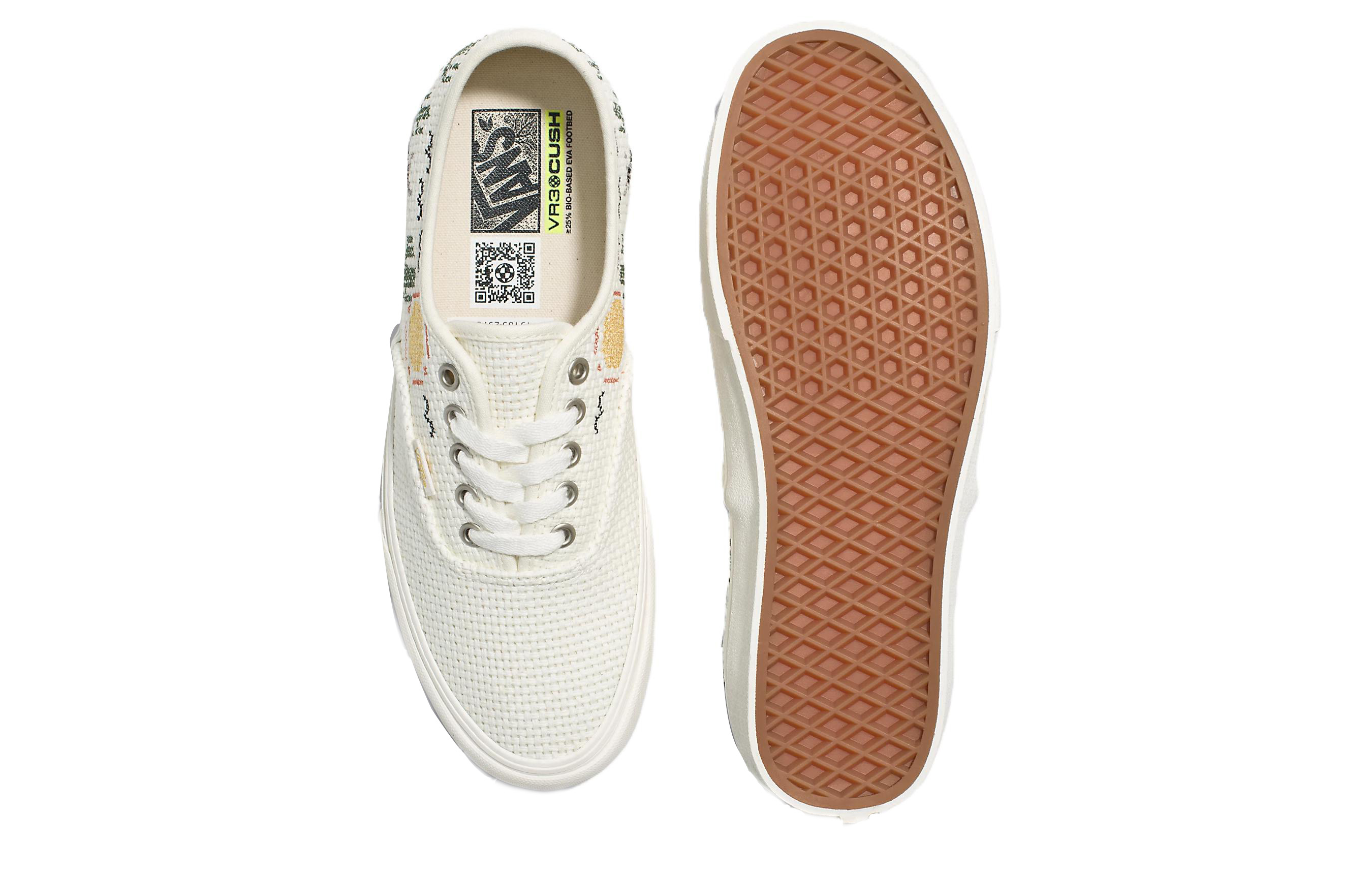 Purchase Vans Desert Embroidery Authentic VR3 ''Wit'' VN0005UDFS8