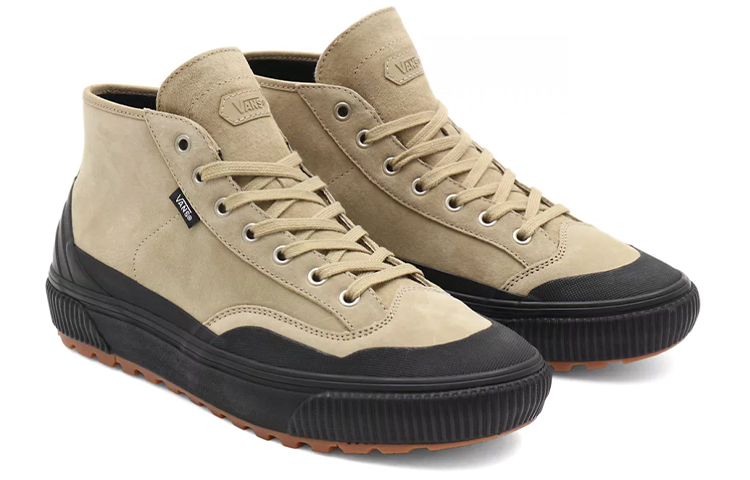 Lookbook Vans Destruct Mid Mte-1 Skate Shoes Unisex Black VN0A5KQUZF5