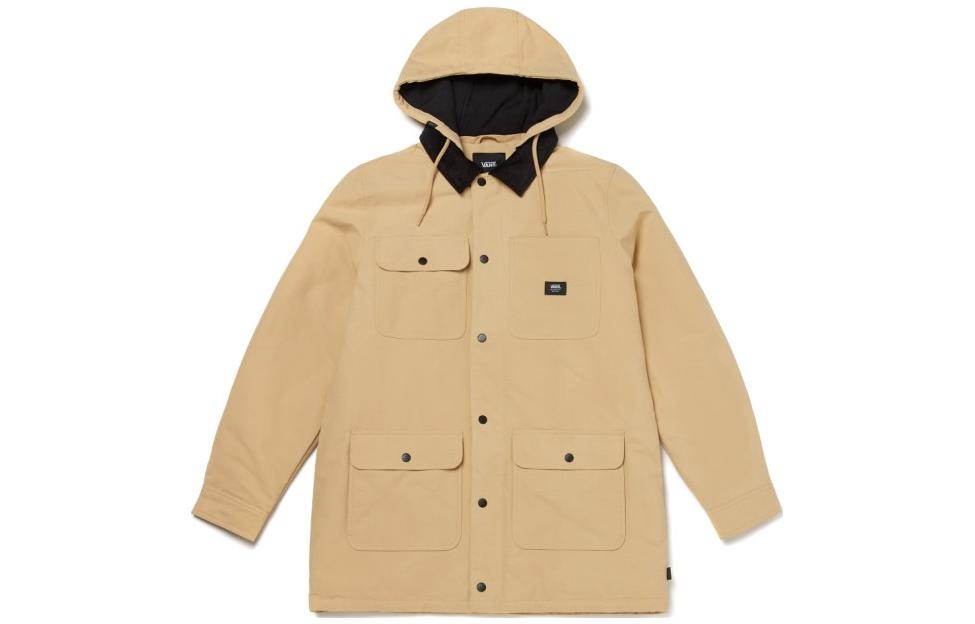 Vans Detachable Hood Multi-Pocket Utility Jacket Khaki VN0A5FP9YUU