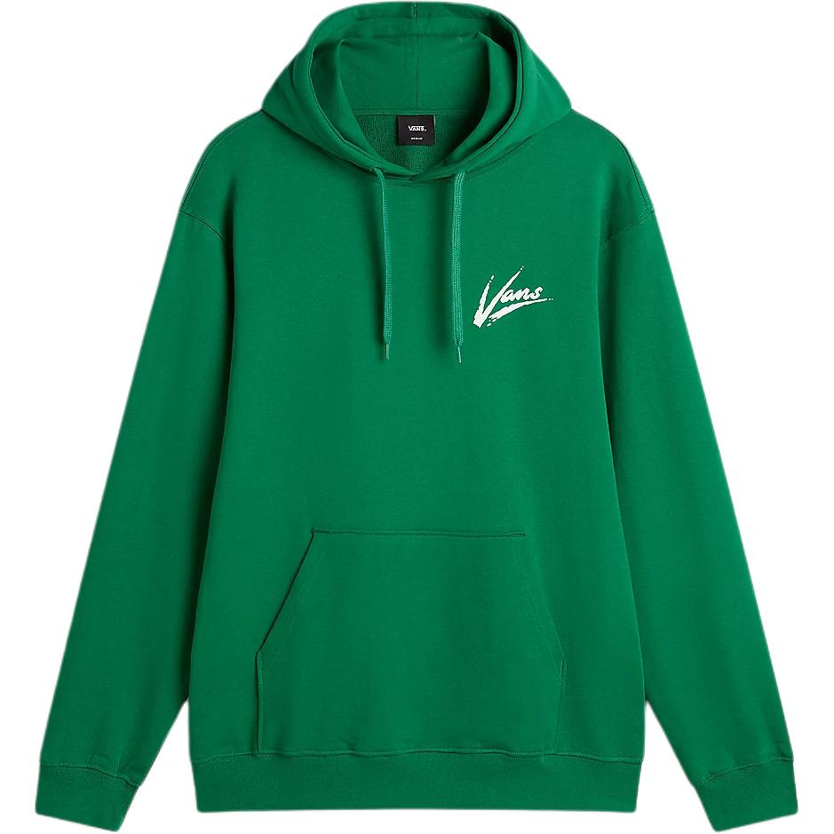 Vans DETTORI Loose Pullover Hoodie Green Unisex Casual Sweatshirt VN000K4JJ5F