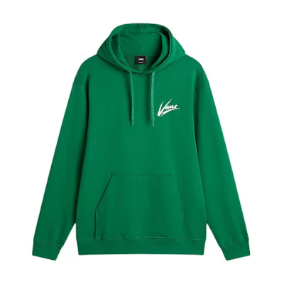 Vans DETTORI Loose Pullover Hoodie Green Unisex Casual Sweatshirt VN000K4JJ5F