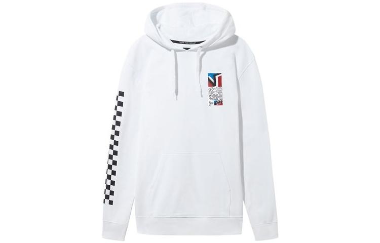 Vans Dimension Po Graphic Print Pullover Hoodie White VN0A4RQ7WHT