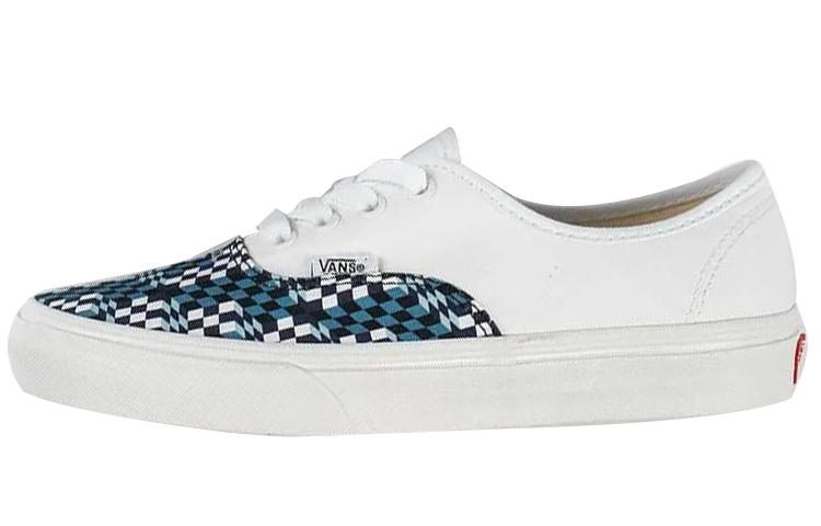 Buy Vans DOE x Authentic Kasut Skate Biru Grid 'Putih' Tahan Haus & Licin VN0A4ODUNTV