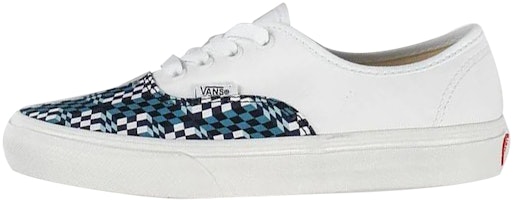 DOE x Vans Authentic 聯名款 耐磨防滑 低筒 滑板鞋 男女同款 西洋棋盤格白藍 Buy DOE x Vans Authentic 聯名款 耐磨防滑 低筒 滑板鞋 男女同款 西洋棋盤格白藍